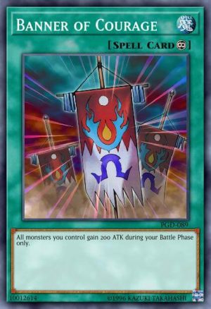 Banner of Courage - (Starter Dawn of the Xyz) - (YS11-EN028) - (Common)