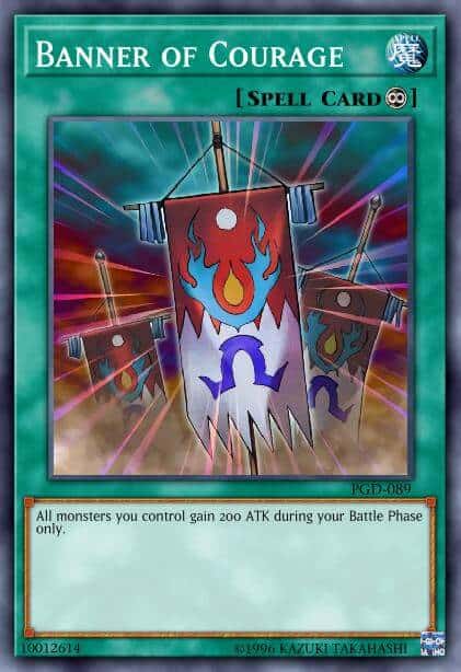 Banner of Courage - (Starter Dawn of the Xyz) - (YS11-EN028) - (Common)