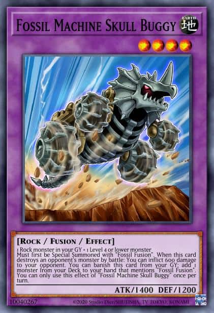 Fossil Machine Skull Buggy - (Ghosts From the Past The 2nd Haunting) - (GFP2-EN021) - (Ultra Rare)