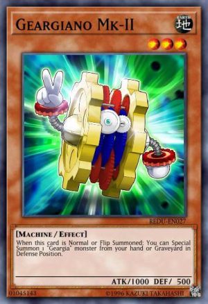 Geargiano Mk-II - (Duelist League 18 Promos) - (DL18-EN007) - (Rare)