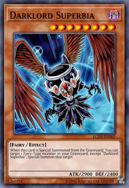 Darklord Superbia - (LC 2 The Duel Academy Years) - (LC02-EN005) - (Ultra Rare)