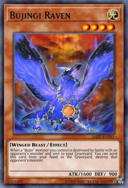 Bujingi Raven - (Shadow Specters) - (SHSP-EN081) - (Rare)