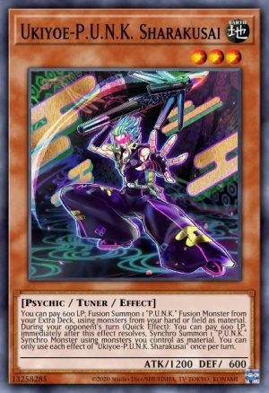 Ukiyoe-P.U.N.K. Sharakusai - (Battles of Legend: Monstrous Revenge) - (BLMR-EN061) - (Ultra Rare)