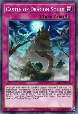 Castle of Dragon Souls - (Duelist Pack Rivals of the Pharaoh) - (DPRP-EN031) - (Rare)