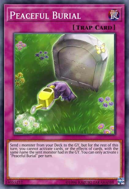 Peaceful Burial - (2020 Tin of Lost Memories Mega Pack) - (MP20-EN196) - (Ultra Rare)