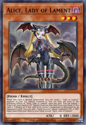 Alice, Lady of Lament - (Battle of Chaos) - (BACH-EN028) - (Super Rare)