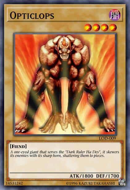 Opticlops - (Starter Kaiba Evolution) - (SKE-012) - (Common)