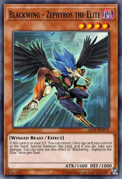 Blackwing - Zephyros the Elite - (Realm of Light Structure) - (SDLI-EN022) - (Common)