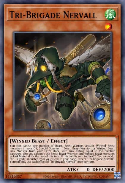 Tri-Brigade Nervall - (OTS Tournament Pack 16) - (OP16-EN009) - (Super Rare)