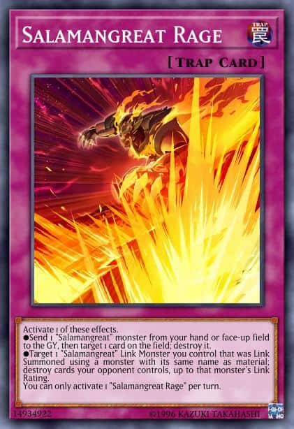 Salamangreat Rage - (Legendary Duelists: Soulburning Volcano) - (LD10-EN050) - (Common)