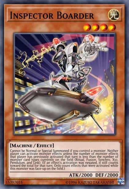 Inspector Boarder - (Duel Devastator) - (DUDE-EN031) - (Ultra Rare)