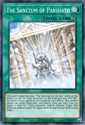 The Sanctum of Parshath - (Structure Wave of Light) - (SR05-EN025) - (Super Rare)