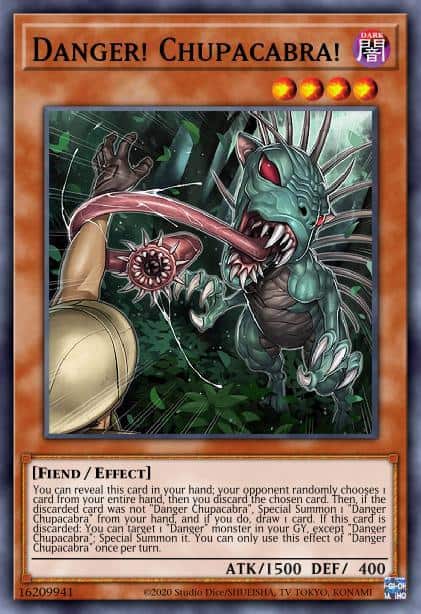 Danger! Chupacabra! - (Structure Sacred Beasts) - (SDSA-EN018) - (Common)