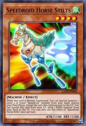 Speedroid Horse Stilts - (Legendary Duelists Synchro Storm) - (LED8-EN014) - (Common)