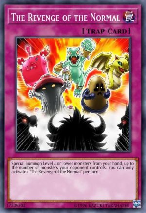 The Revenge of the Normal - (2019 Gold Sarcophagus Tin Mega Pack) - (MP19-EN214) - (Common)