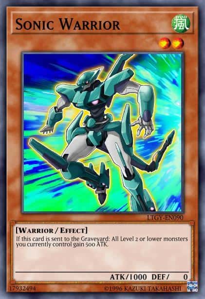 Sonic Warrior - (Synchron Extreme Structure) - (SDSE-EN012) - (Common)