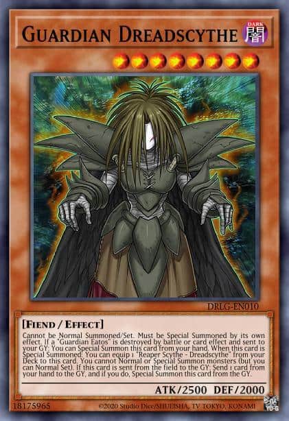 Guardian Dreadscythe - (Dragons of Legend) - (DRLG-EN010) - (Secret Rare)