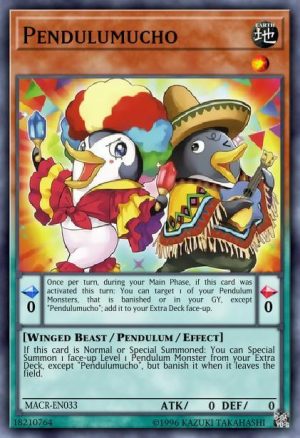 Pendulumucho - (2018 Mega-Tin Mega Pack) - (MP18-EN008) - (Super Rare)