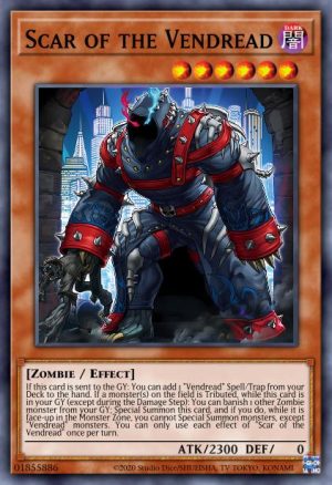 Scar of the Vendread - (Power of the Elements) - (POTE-EN024) - (Common)