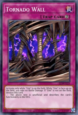 Tornado Wall - (Realm of the Sea Emperor Structure) - (SDRE-EN035) - (Common)