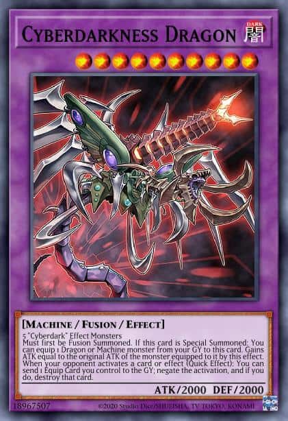 Cyberdarkness Dragon - (Structure Cyber Strike) - (SDCS-EN043) - (Common)