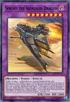 Sprind the Irondash Dragon - (Structure Albaz Strike) - (SDAZ-EN045) - (Common)