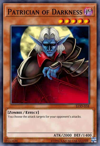 Patrician of Darkness - (Legacy of Darkness) - (LOD-058) - (Common)