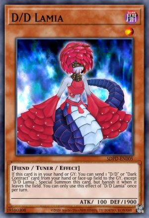 D/D Lamia - (Pendulum Domination Structure) - (SDPD-EN005) - (Super Rare)