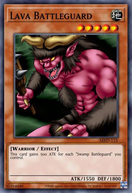 Lava Battleguard - (OTS Tournament Pack 19) - (OP19-EN015) - (Common)