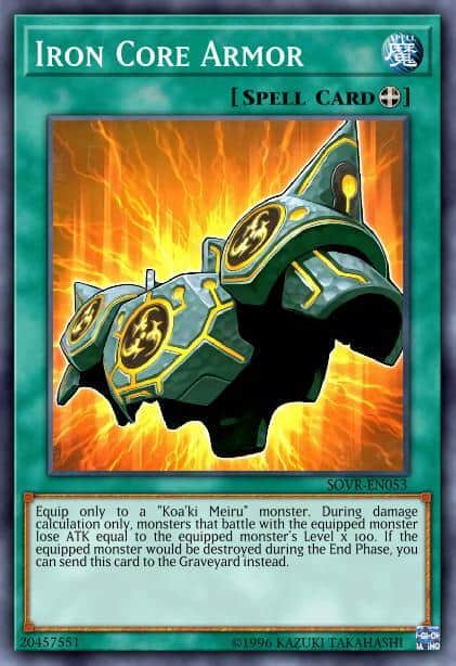 Iron Core Armor - (Stardust Overdrive) - (SOVR-EN053) - (Common)