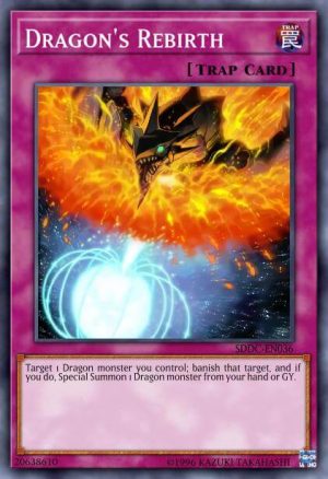 Dragon's Rebirth - (Dragons Collide Structure) - (SDDC-EN036) - (Common)