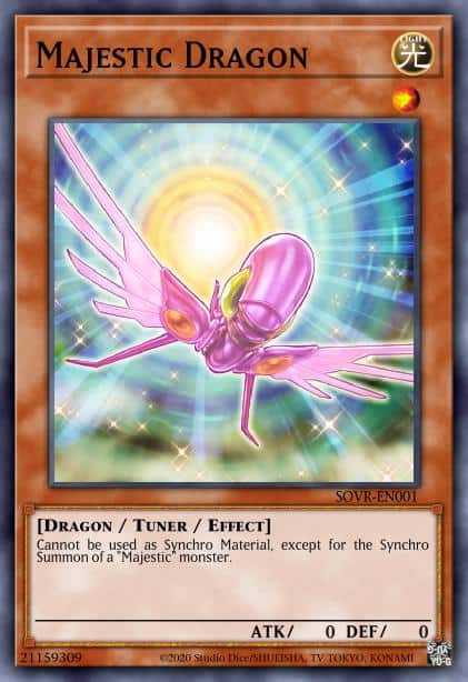 Majestic Dragon - (Duelist Pack Yusei 2) - (DP09-EN008) - (Common)