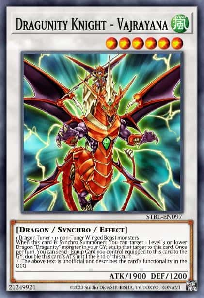 Dragunity Knight - Vajrayana - (Starstrike Blast) - (STBL-EN097) - (Super Rare)