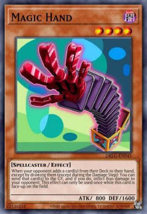 Magic Hand - (Dragons of Legend) - (DRLG-EN045) - (Super Rare)