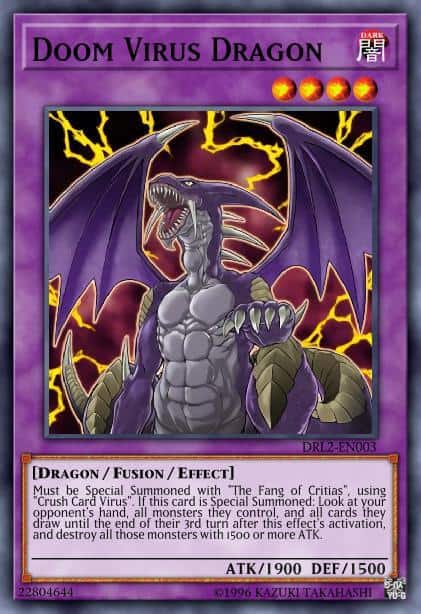 Doom Virus Dragon - (Dragons of Legend Unleashed) - (DRL3-EN057) - (Ultra Rare)