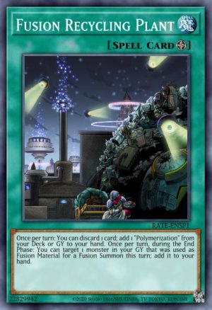 Fusion Recycling Plant - (Raging Tempest Sneak Peek Promo) - (RATE-ENSP1) - (Ultra Rare)