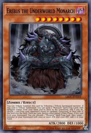 Erebus the Underworld Monarch - (Emperor of Darkness Structure) - (SR01-EN001) - (Ultra Rare)