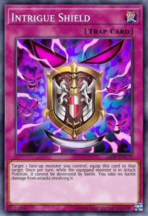Intrigue Shield - (Shadow Specters) - (SHSP-EN072) - (Common)
