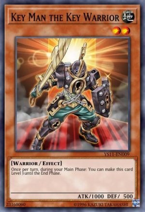 Key Man the Key Warrior - (Starter Dawn of the Xyz) - (YS11-EN009) - (Common)