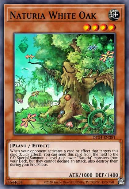 Naturia White Oak - (Hidden Arsenal Chapter 1) - (HAC1-EN115) - (Common)