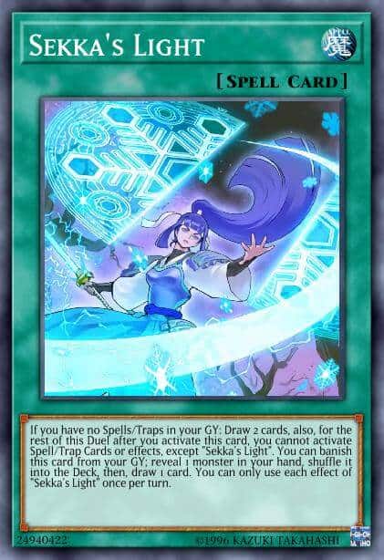 Sekka's Light - (OTS Tournament Pack 9) - (OP09-EN011) - (Super Rare)