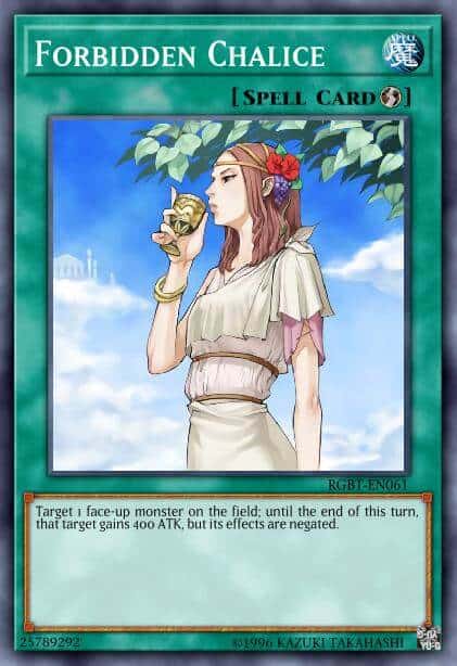 Forbidden Chalice - (Battle Pack 3 Monster League) - (BP03-EN164) - (Common)