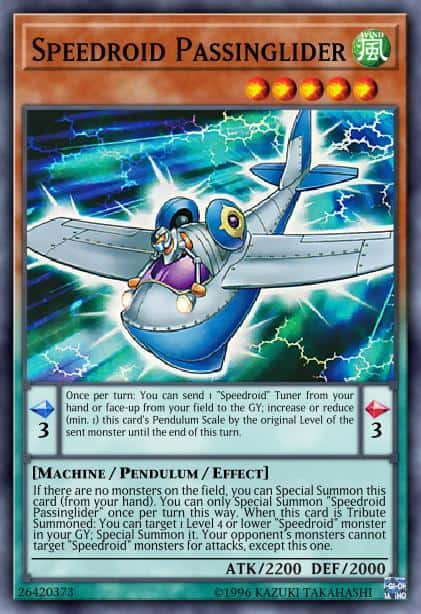 Speedroid Passinglider - (2018 Mega-Tin Mega Pack) - (MP18-EN102) - (Common)