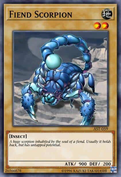 Fiend Scorpion - (Ancient Sanctuary) - (AST-059) - (Common)