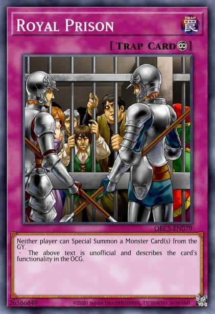 Royal Prison - (Ghosts From the Past) - (GFTP-EN120) - (Ultra Rare)