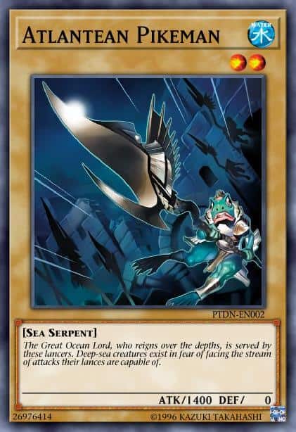 Atlantean Pikeman - (Phantom Darkness) - (PTDN-EN002) - (Common)