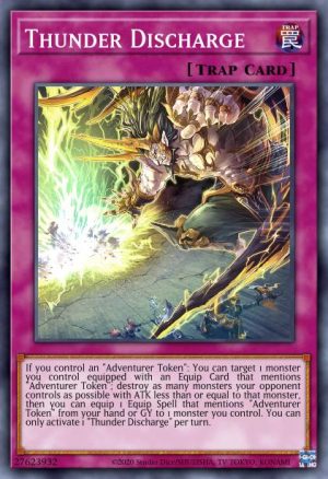 Thunder Discharge - (Battles of Legend: Monstrous Revenge) - (BLMR-EN101) - (Ultra Rare)
