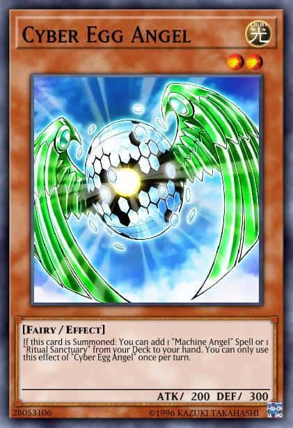 Cyber Egg Angel - (Legendary Duelists Sisters of the Rose) - (LED4-EN013) - (Rare)