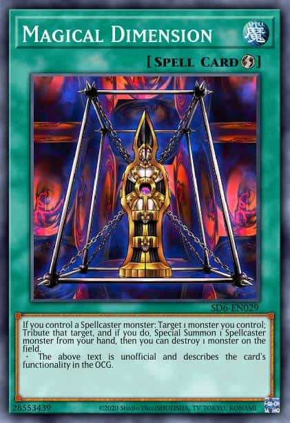 Magical Dimension - (Structure Order of the Spellcasters) - (SR08-EN031) - (Common)
