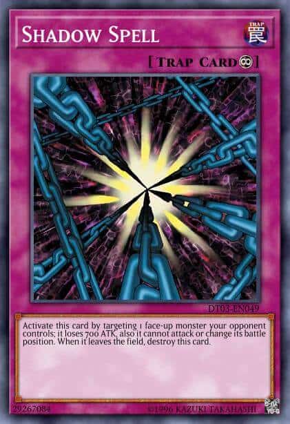 Shadow Spell - (Starter Kaiba Evolution) - (SKE-041) - (Super Rare)